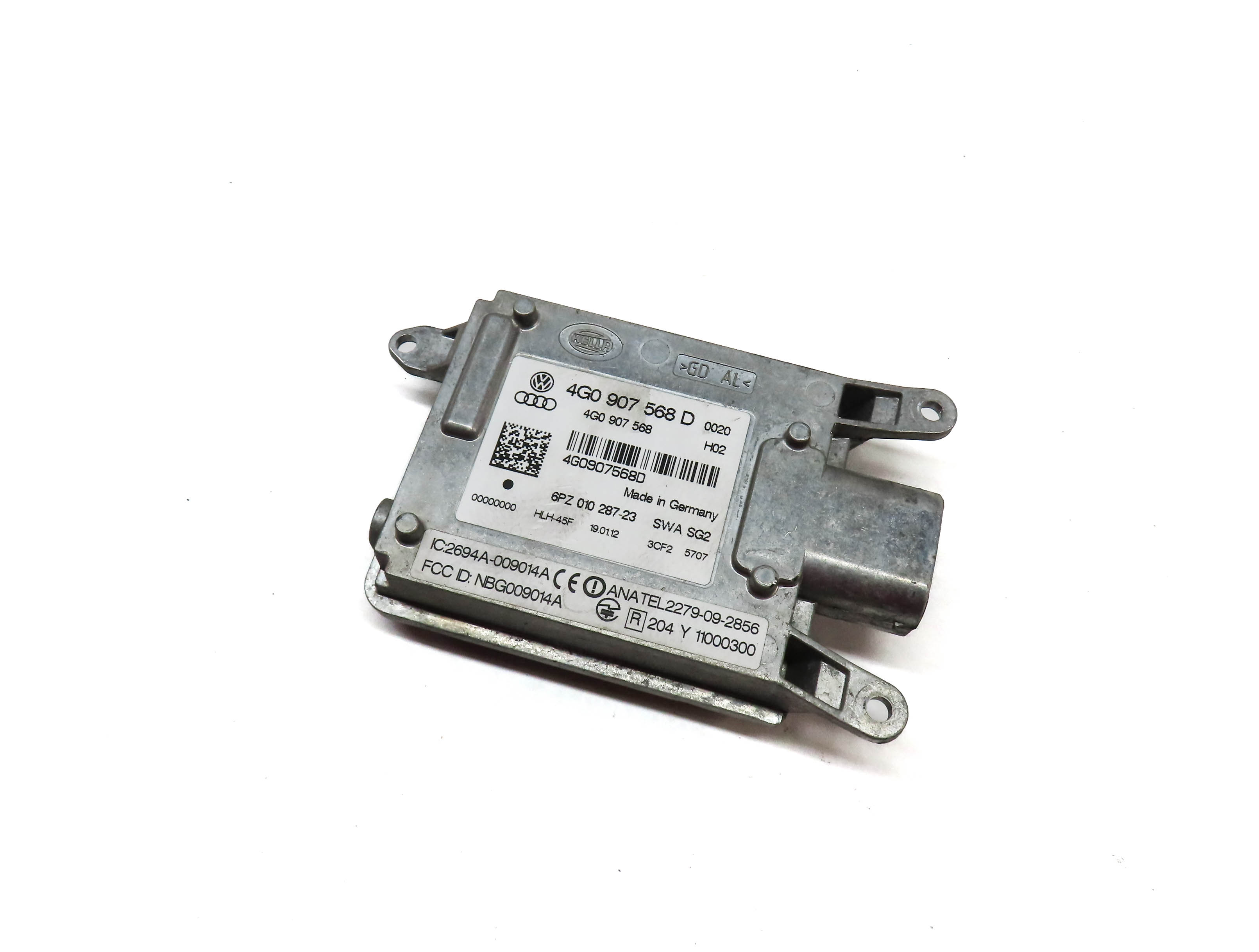 2012-2015 AUDI A6 S6 (C7) LEFT DRIVER REAR BLIND SPOT ALERT MODULE (SLAVE) — exact item pictured